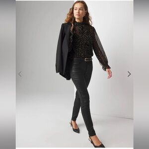 White House Black Market Black High Rise skinny Jeans